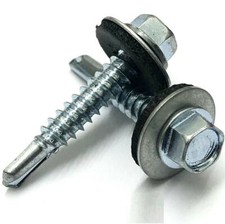 TEK SCREWS WITH EPDM SEALING