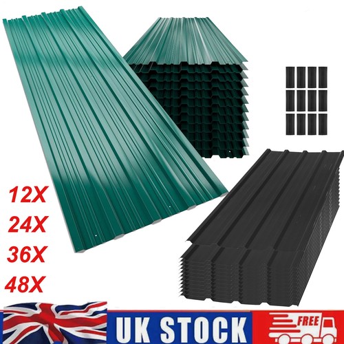 12x 48x metal cladding roof - metal,