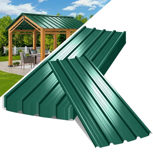 12x green metal cladding - 12x,